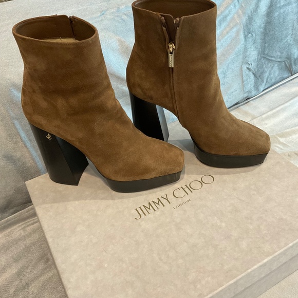 Jimmy Choo, size 40 EU (9.5), suede - Picture 5 of 5